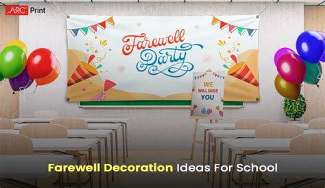 farewell party ideas for students